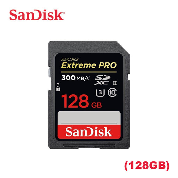 بطاقة ذاكرة SanDisk Extreme PRO SDHC (128GB/300MB/s)