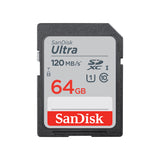 بطاقة ذاكرة SanDisk Ultra (64GB) 120MB/s