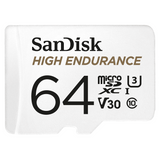 بطاقة ذاكرة SanDisk High Endurance microSD (64GB)