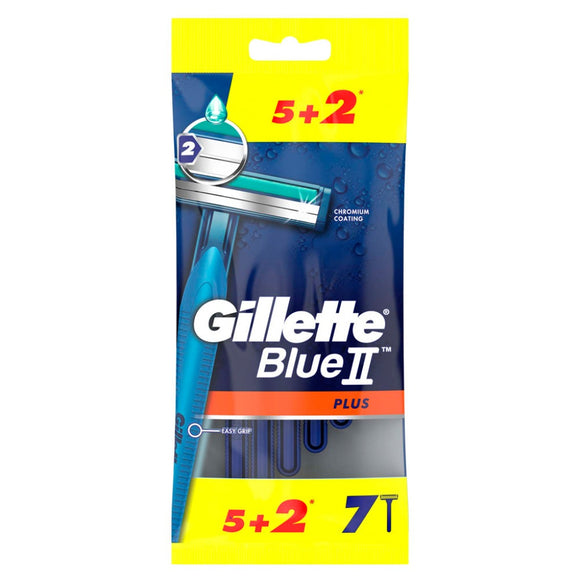 شفرة حلاقة  Gillette Blue2 للرجال (7 قطع )