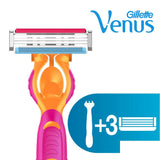 شفرة حلاقة نسائية Gillette Simply Venus ( 3 شفرات استبدال)