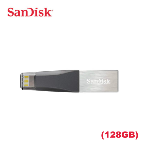 USB 3.0/Lightning SanDisk iXpand Mini ذاكرة فلاش (128GB)