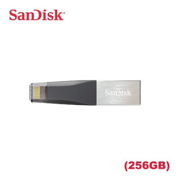 USB 3.0/Lightning SanDisk iXpand Mini ذاكرة فلاش (256GB)
