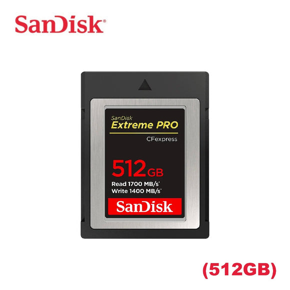 بطاقة ذاكرة SanDisk EXPRO CFEXPRES (512GB)