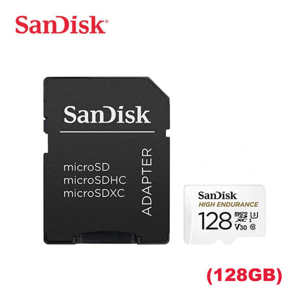 بطاقة ذاكرة SanDisk High Endurance microSD (128GB)