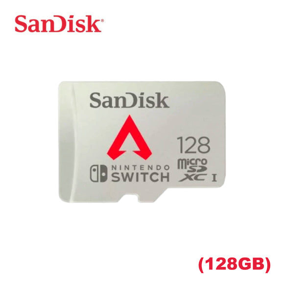 بطاقة ذاكرة SanDisk Nintendo Apex (128GB)