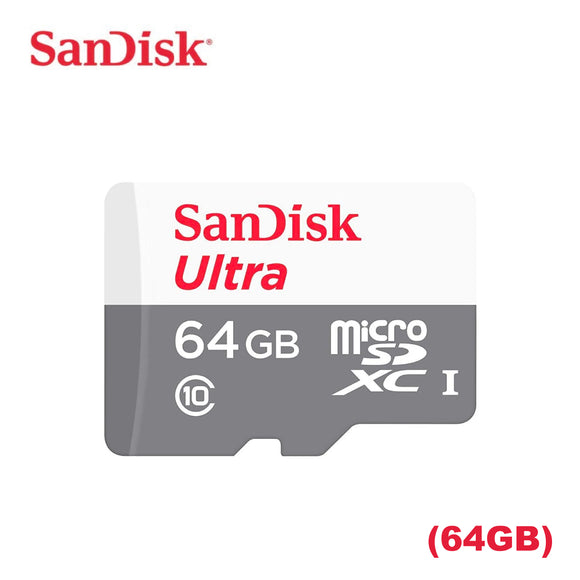 بطاقة ذاكرة SanDisk Ultra Micro SDHC (64GB)