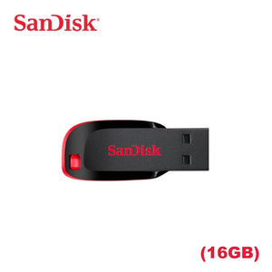 USB 2.0 SanDisk Cruzer Blade ذاكرة فلاش (16GB)