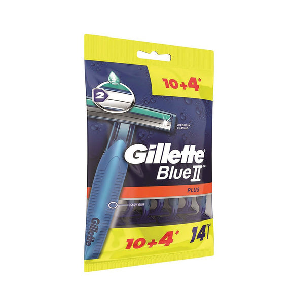 شفرة حلاقة  Gillette Blue2 للرجال (14 قطعة)