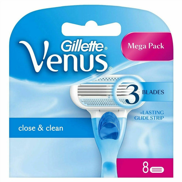 شفرات استبدال نسائية Gillette Venus Smooth (8 قطع)