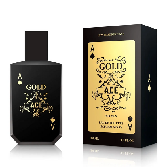 NEW BRAND PERFUMES INTENSE GOLD ACE MEN EDT (100ml)