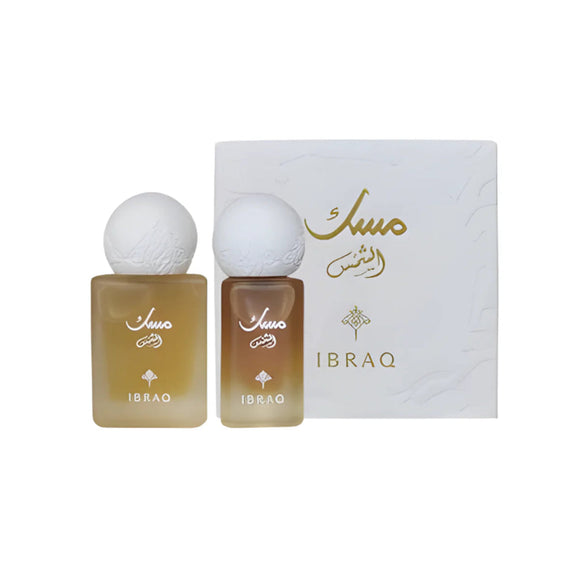 مجموعة Ibraq Ibrahim Al-Qurashi Musk Al-Shams  EDP (10مل + 6مل)