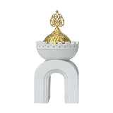 مبخرة باللون الأبيض - عجيب