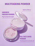 بودرة Sheglam Ready Face & Under Eye Setting Powder (Taro)