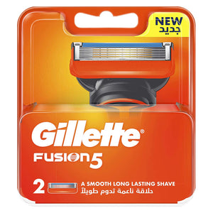 شفرات استبدال رجالية Gillette Fusion 5 للرجال ( قطعتين)