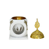 مبخرة باللون الأبيض - عجيب