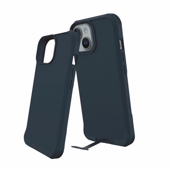 غطاء هاتف Grip Case Matrix  لأجهزة آيفون 15 Pro باللون الأزرق