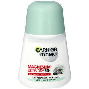 مزيل عرق GARNIeR Mineral Magnesium Ultra Dry Roll (50 مل)