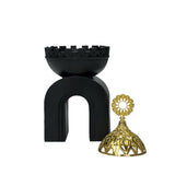 مبخرة باللون الأسود - عجيب