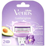 شفرات استبدال نسائية Gillette Venus Comfortglide ( قطعتين)