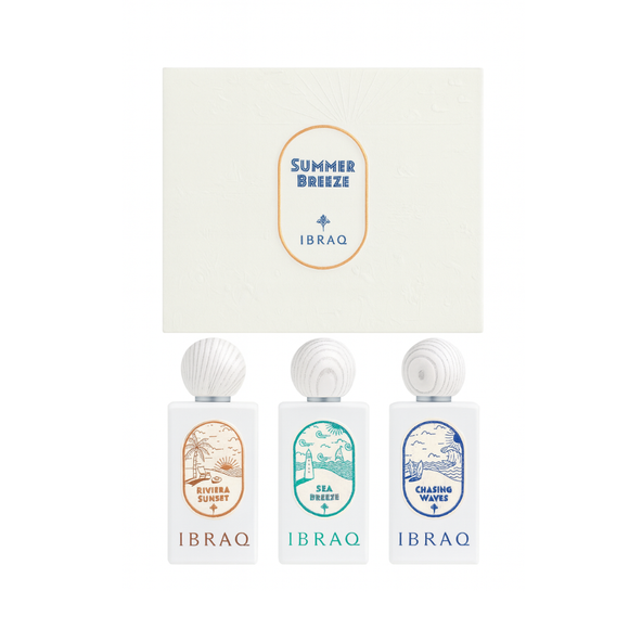 مجموعة Ibraq Summer Breeze EDP (3 ×100 مل )
