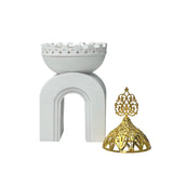 مبخرة باللون الأبيض - عجيب