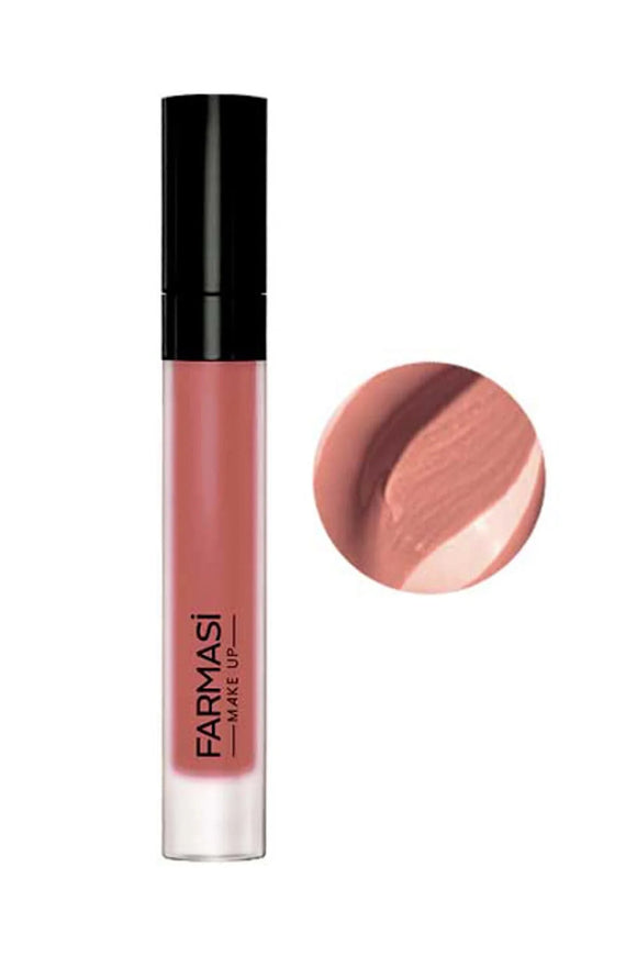 أحمر شفاه Farmasi Matte Liquid Lipstick Muave Nude  (03)