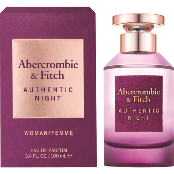 Abercrombie and Fitch Authentic Night EDP (100ml)