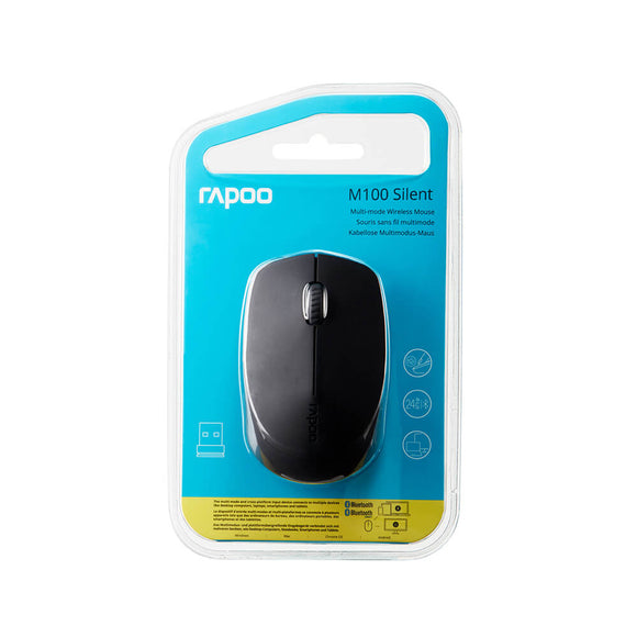 ماوس RAPOO M100 WiFi 2.4GHz+BT