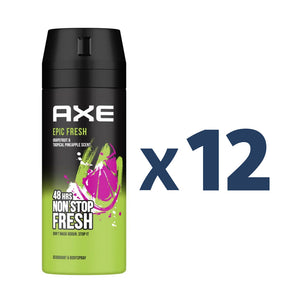 مضاد للتعرق للرجال من AXE Epic Fresh (150 مل) 12 قطعة