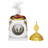 مبخرة باللون الأبيض - عجيب