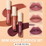 أحمر شفاه سائل Matte Allure Mini Feel Real (3 X 2.3ml)