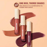 أحمر شفاه سائل Matte Allure Mini Feel Real (3 X 2.3ml)