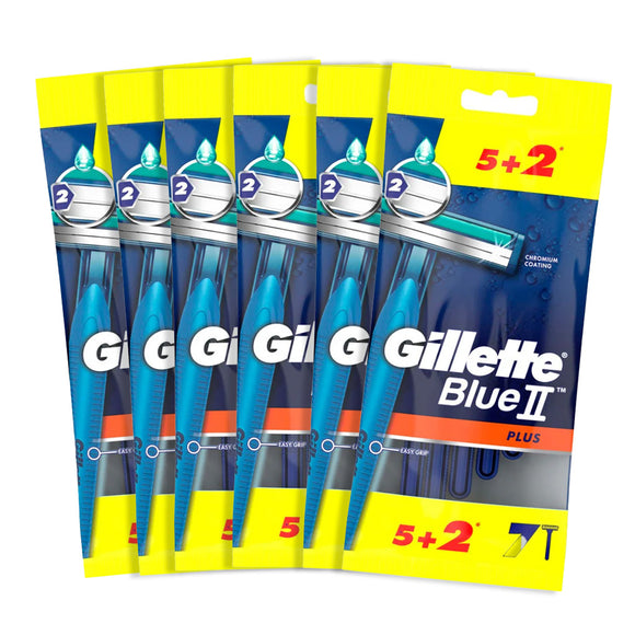 شفرة حلاقة  Gillette Blue2 للرجال (42 شفرة ) 6 مجموعات