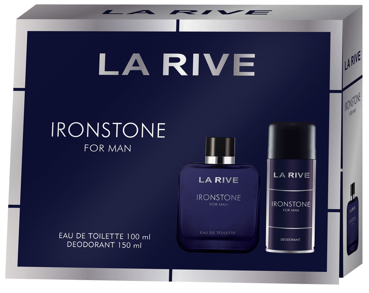 La Rive Ironstone  (EDT 100ml+ Deodorant 150ml)