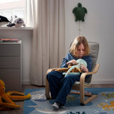 لعبة طرية BLÅVINGAD على شكل أخطبوط مع إضاءة LED