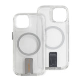 غطاء هاتف Grip Case Matrix  لأجهزة آيفون 15 باللون الشفاف