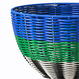 سلة منسوجة يدويا DJURTRÄNARE باللون الازرق (32×19 سم )