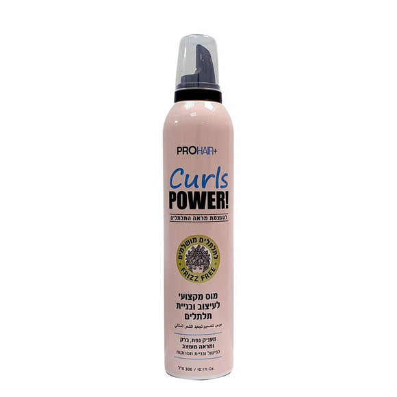 موس لتصفيف الشعر الكيرلي  !PROHAIR+ CURLS POWER (300 مل)