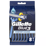 شفرة حلاقة  Gillette Blue 3 للرجال (8 قطع )