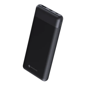 باور بانك  miracase 10000mAh باللون الاسود (15 واط)