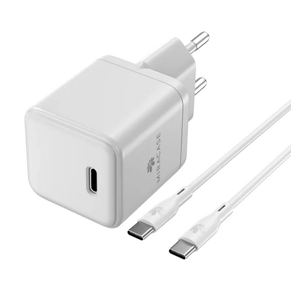 شاحن Miracase  USB-C إلى USB-C  شحن سرريع (30 واط )