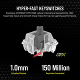 لوحة مفاتيح corsair K60 PRO TKL RGB Tenkeyless Optical-Mechanical Gaming