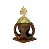 مبخرة بقاعدة خشبية