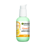 سيروم + مرطب للوجه Garnier Active 2 in 1 SPF 25 بفيتامين سي (50مل)