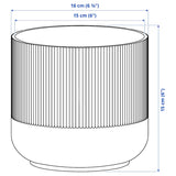 GRADVIS آنية نباتات، سكني فاتح، 15 سم