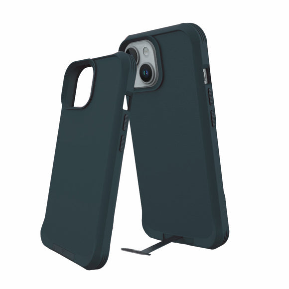 غطاء هاتف Grip Case Matrix  لأجهزة آيفون 15 Pro باللون الرمادي