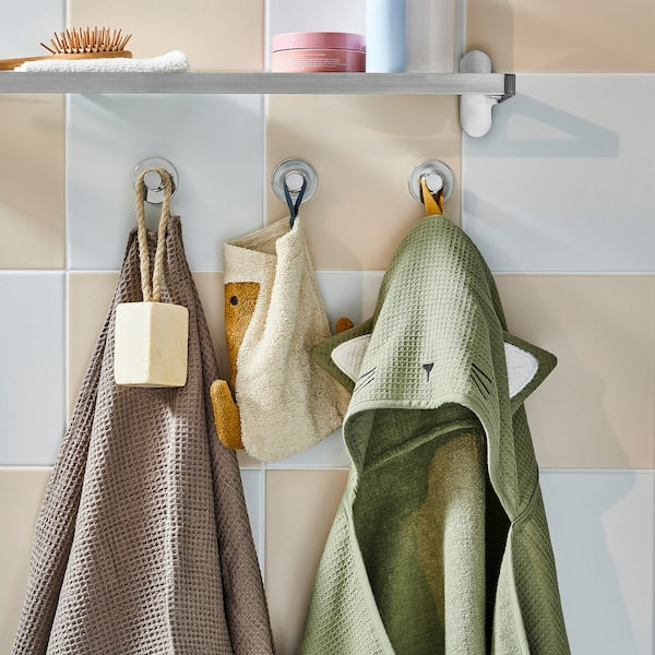 منشفة مع طاقية GULDVÄVARE (125×60 سم)