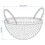 سلة HÖKRUBBA للتخزين (34 سم)