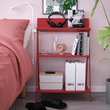 وحدة رفوف منظمةKRÖNIKÖR(91×35×60 سم) باللون الاحمر